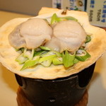 居酒屋すみれ組 - ほたて直火焼き