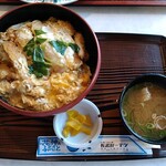 長沢ガーデン レストラン - かつ丼(ご飯大盛)