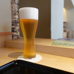 にい留 - 最初はビール