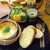 珈琲道場 侍 - 料理写真:ランチ(ポテトチーズ焼き・パンにバター無し)￥780(税別)