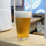 家庭料理 小川 - スーパードライ生ビール