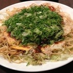 そば入り、青唐辛子ねぎトッピング＼(^o^)／