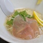 裏磐梯物産館 - 生ハムが載ってます