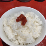 ラーメン 厚木家 - ライス