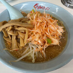 くるまやラーメン - みそネギメンマラーメン1000円