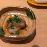 鮨　縁 - 鯛湯引き