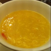 華正樓 新館 - 蟹入コーンスープ