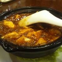 華正樓 新館 - 麻婆。
                    辛くしたかった。