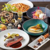 熟成 黒毛和牛 肩サンカクとスペシャリテのステーキコース