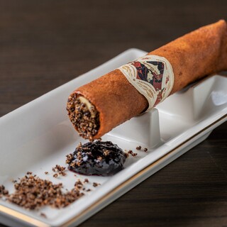 [Specialty] Foie gram mousse cigar style