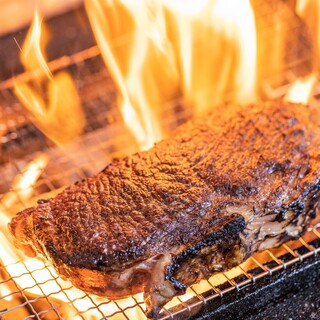 Exquisite wood-grilled Steak