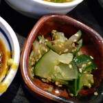 さかなどころ ともさき - 胡瓜の和え物