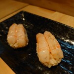 越中屋  - 甘海老昆布締め