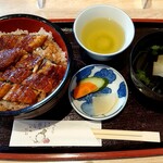 うなぎ・てんぷらの松岡 - 料理写真:うな丼 ( 二段 ) 上