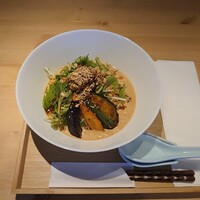 旬華 なか村 - たっぷり野菜の冷やし担々麺\1000　大盛り+\200(21-07)