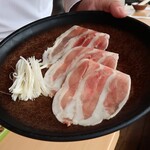 銀座しゃぶ通 好の笹 - 合鴨