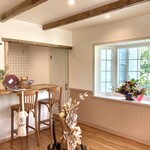 ラ ブランシュ エルミン - 今後ガレットランチを提供予定のイートインスペース