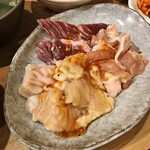 Yakiniku Tatsuzou - ホルモンランチ990円