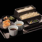 五代目 花山うどん - 料理写真:伊香保御膳（石段あい盛り二味）