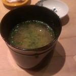 鮨　縁 - みそ汁