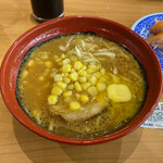 無添くら寿司 - 濃厚味噌バターコーンらーめん