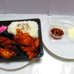 満点屋 - 唐揚げ弁当　６００円（税込）【２０２１年６月】