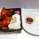 満点屋 - 唐揚げ弁当　６００円（税込）【２０２１年６月】