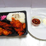 満点屋 - 唐揚げ弁当　６００円（税込）【２０２１年６月】