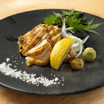 200g salt-grilled morning chicken from Hyogo Prefecture