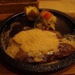 チャコグリル - 炭焼和牛ハンバーグステーキ（和風チリペッパーソース）