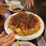 Teppanyaki To Okonomiyaki Mishimaya - お好み焼き（特別オーダー）