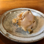 九〇萬 - 鮑 大村湾と島根の雲丹を混ぜた酢飯と