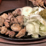 Sennichi Sakaba Chika Ichi - 地鶏焼き　美味い