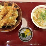 かかし - 海老天丼セット　８８０円