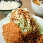 とん喜 - ヒレ・コロッケ定食