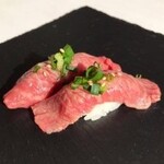 Shinshu Wagyu Senmon Ten Marugyu - にぎりの写真がうまく撮れなかったので地元サイトから拝借