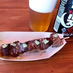 Shinshu Wagyu Senmon Ten Marugyu - 和牛あぶり串＆地ビール