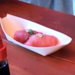 Shinshu Wagyu Senmon Ten Marugyu - 紅白にぎり（赤身＆霜降り）