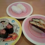 かっぱ寿司 - いか、うなぎ、ねぎとろ　ランチタイム1皿94円（税込）