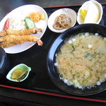 Shiosaino Yu - 海老フライ定食