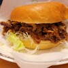 コメダ珈琲店 - コメ牛バーガー