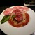 麺の坊　晴天 - 料理写真:トマトと生ハムのチーズ冷麺、生ハムマシ