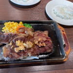 Ikinari Suteki - 国産リブロースステーキとご飯