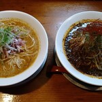 さんくるげ - たんたん麺と辛いらぁ麺