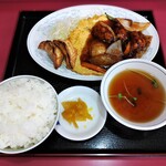 中華料理 集来 - 本日の日替り定食　酢豚定食
