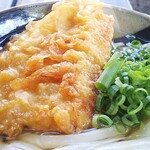 讃岐うどん がもう - うどん小冷(1玉)150円 とり天100円