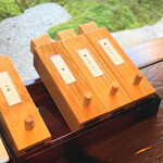 空蝉亭 - 種類豊富な調味料