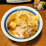 麺処 はら田 - はら田が作る二郎。中盛。コールは全部あり