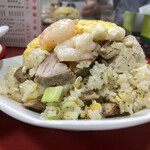 中華料理 菜来軒 - 立派な山の横姿