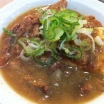 四文屋 - 煮込み豆腐　350円